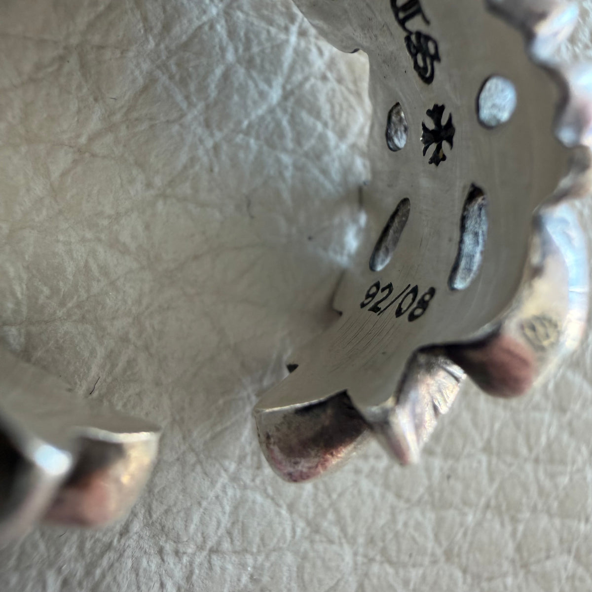 6.5 Chrome Hearts Open Floral Ring