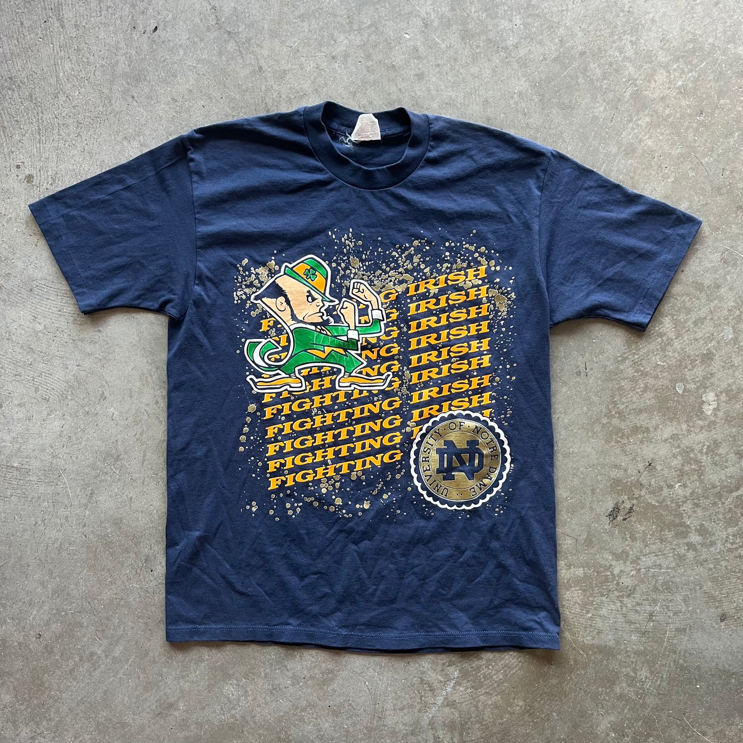 L 90s Notre Dame Tee