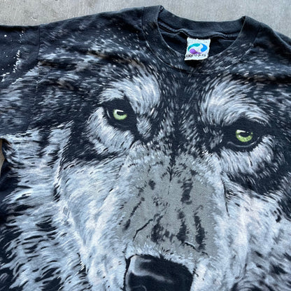 XL 95 Liquid Blue Wolf Tee