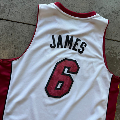 XL 2012 LeBron Heat Jersey