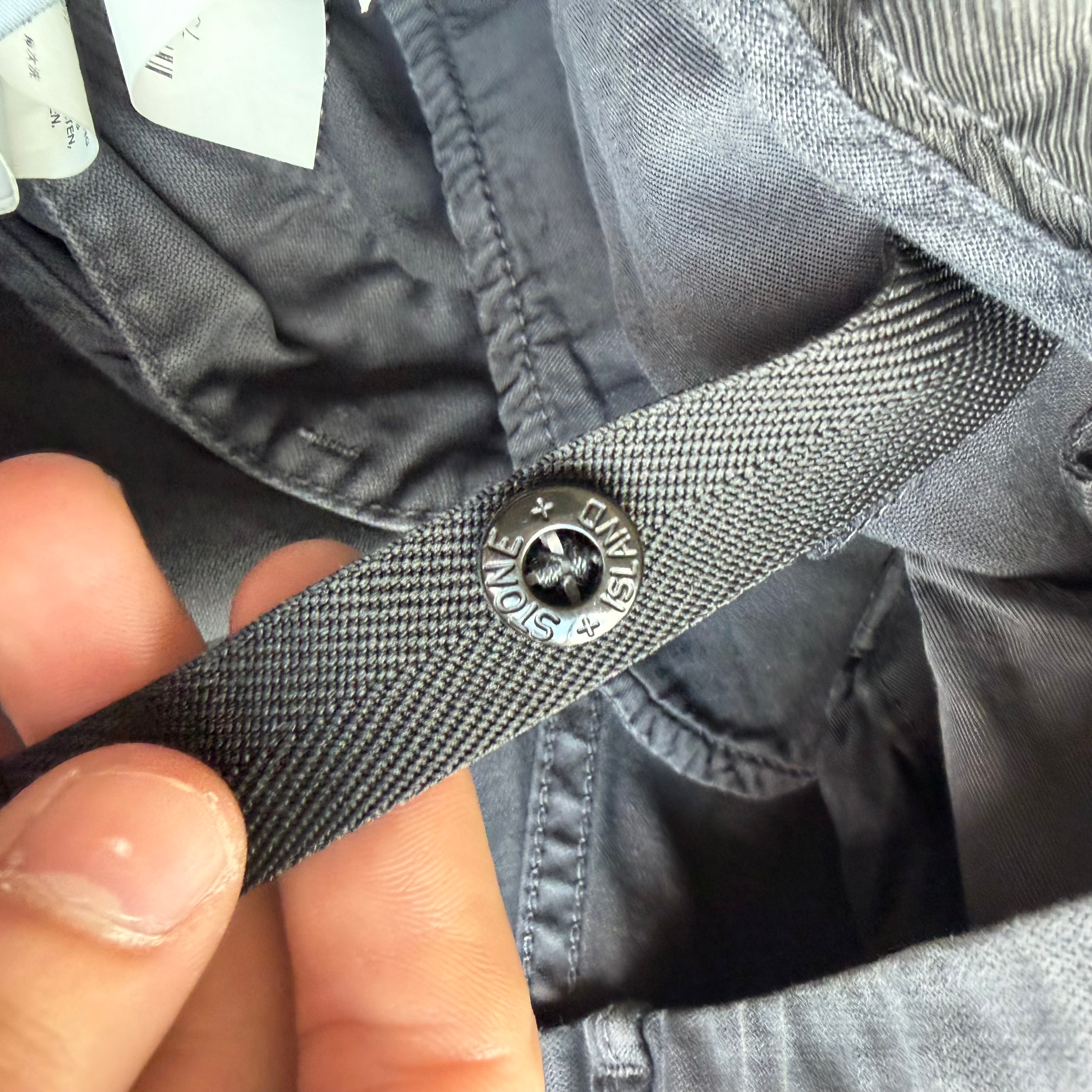 35x32 Stone Island Gray Cargo Pants