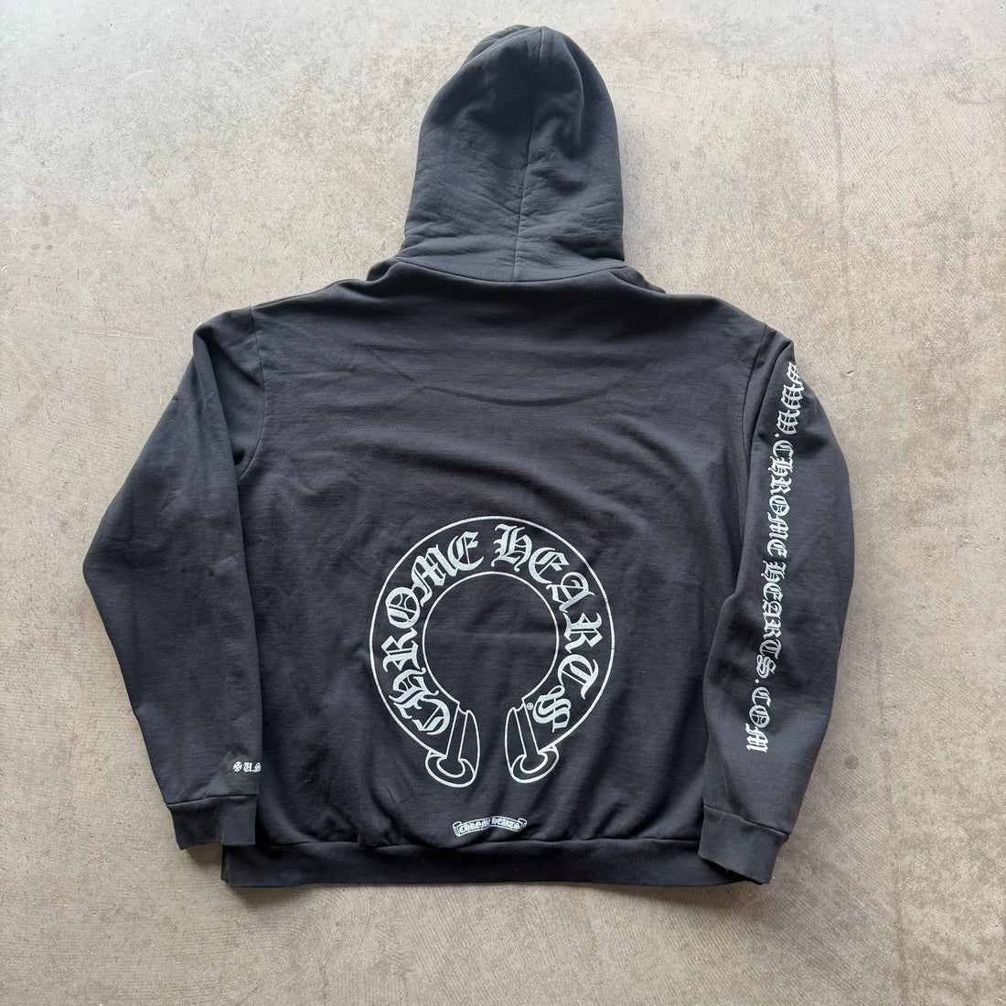 XXL Chrome Hearts Website Glitter Hoodie