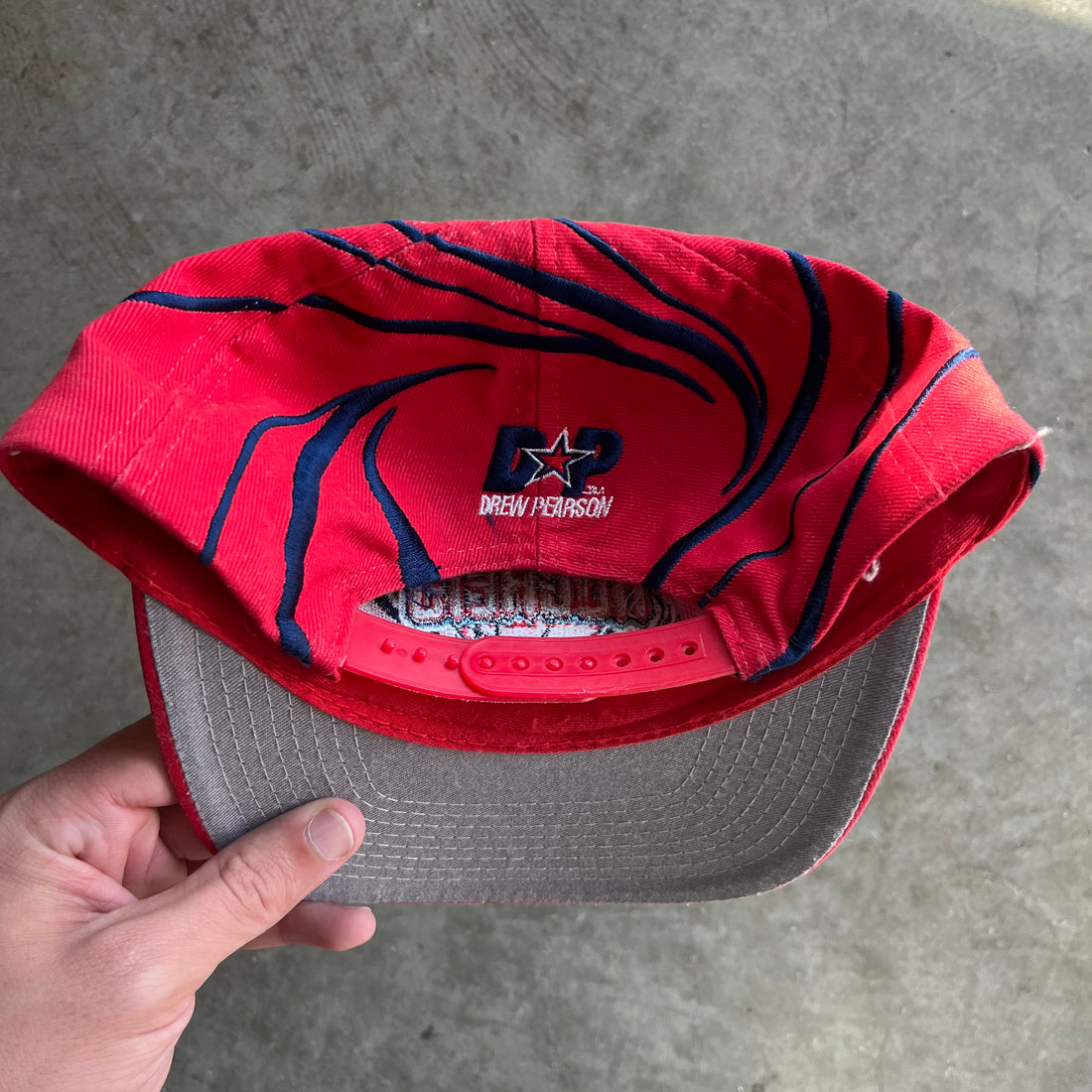 90s Drew Pearson Houston Rockets Snapback