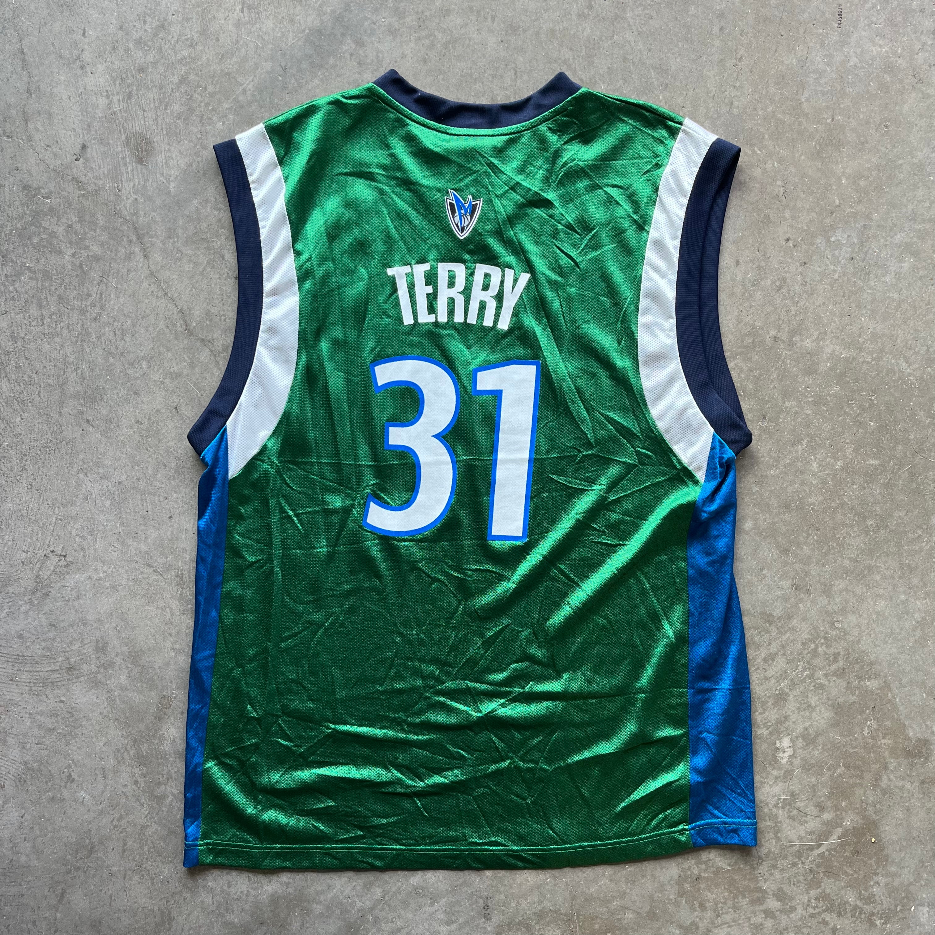 XL 00s Jason Terry Mavs Jersey