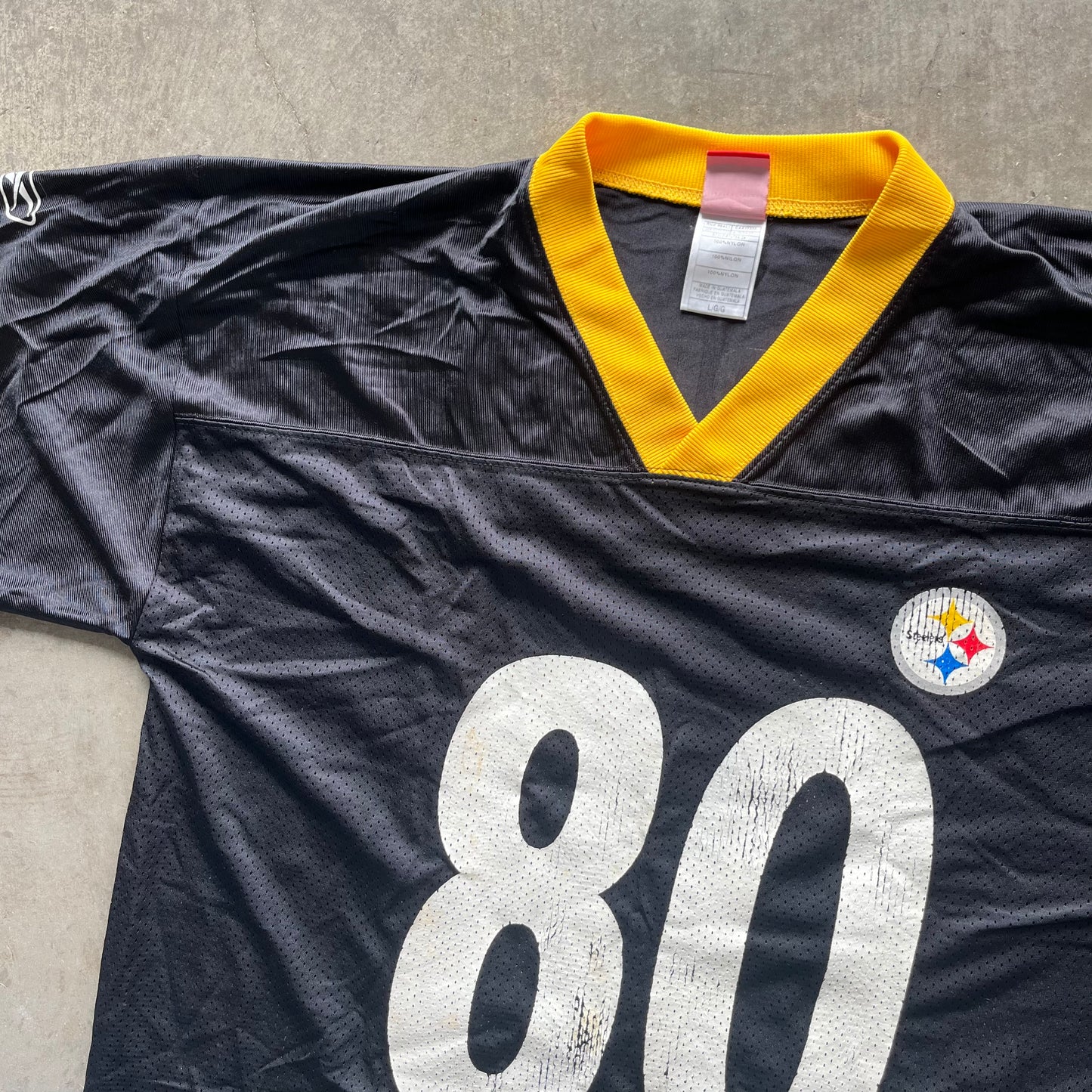 L 00s Steelers Burress Jersey