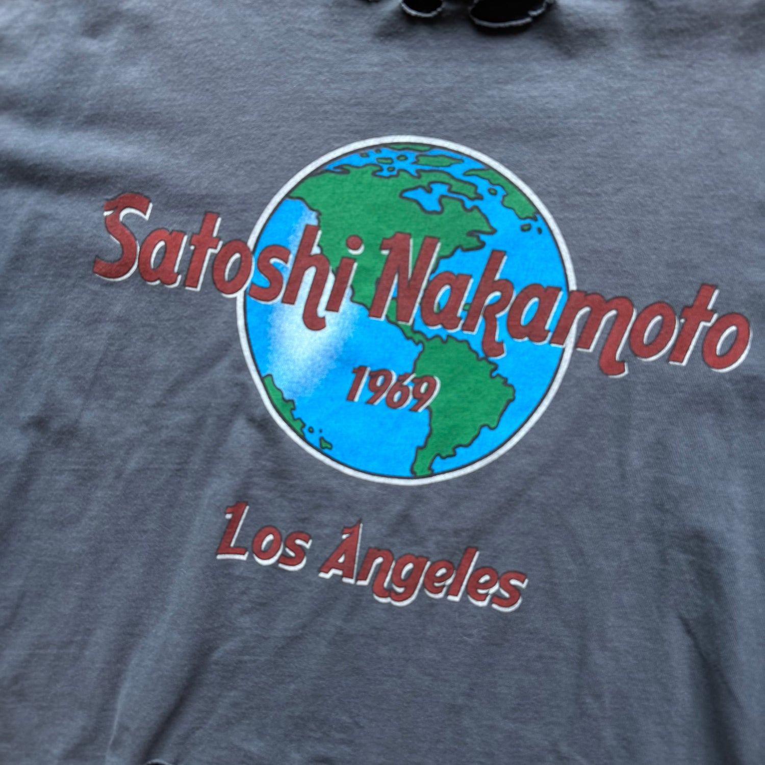 L 1969 Satoshi Nakamoto Rock Tee