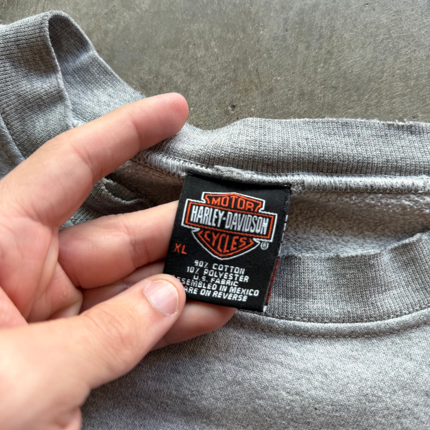 XL 04 Harley Davidson Ohio Crewneck