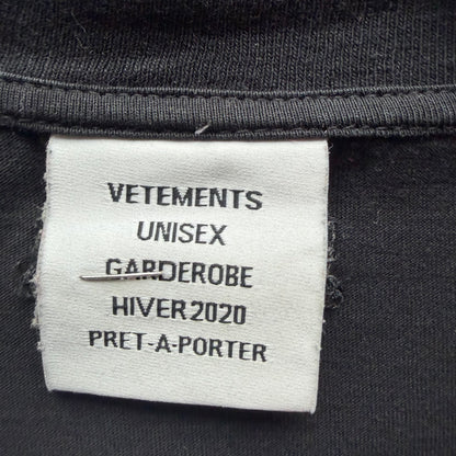 M Vetements Birthday Shirt Black
