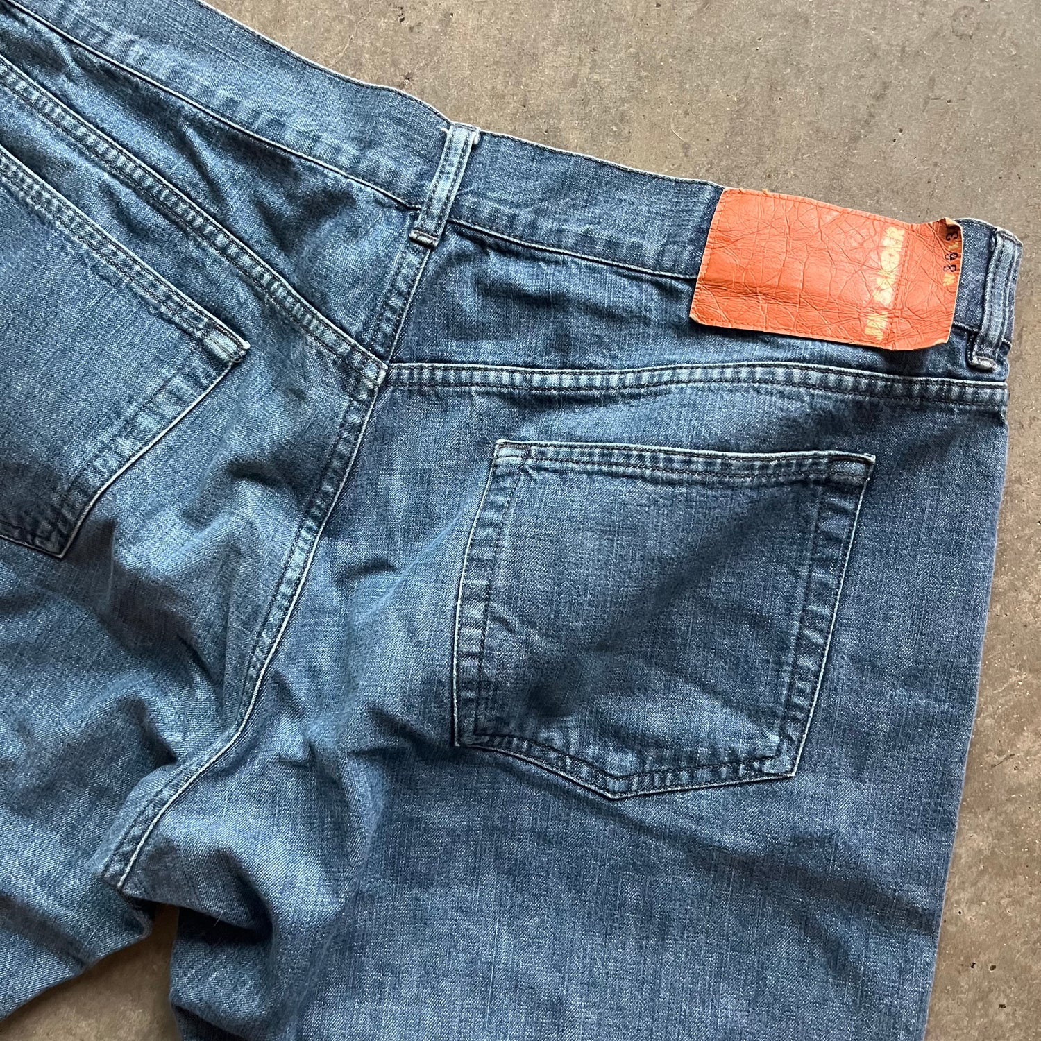 36x36 Jil Sander Blue Jeans