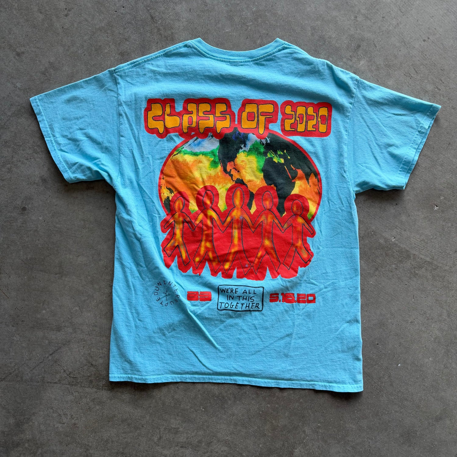 L Travis Scott 2022 Tee Blue