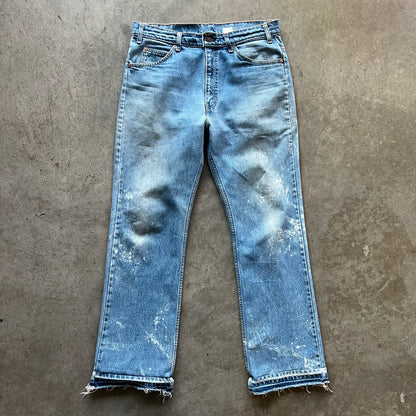 34x34 90s Faded Orange Tab Levis 517