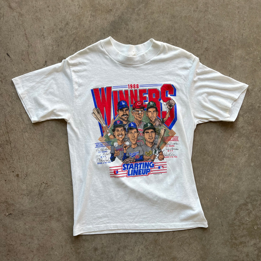 L 88 MLB Starting Lineup Tee