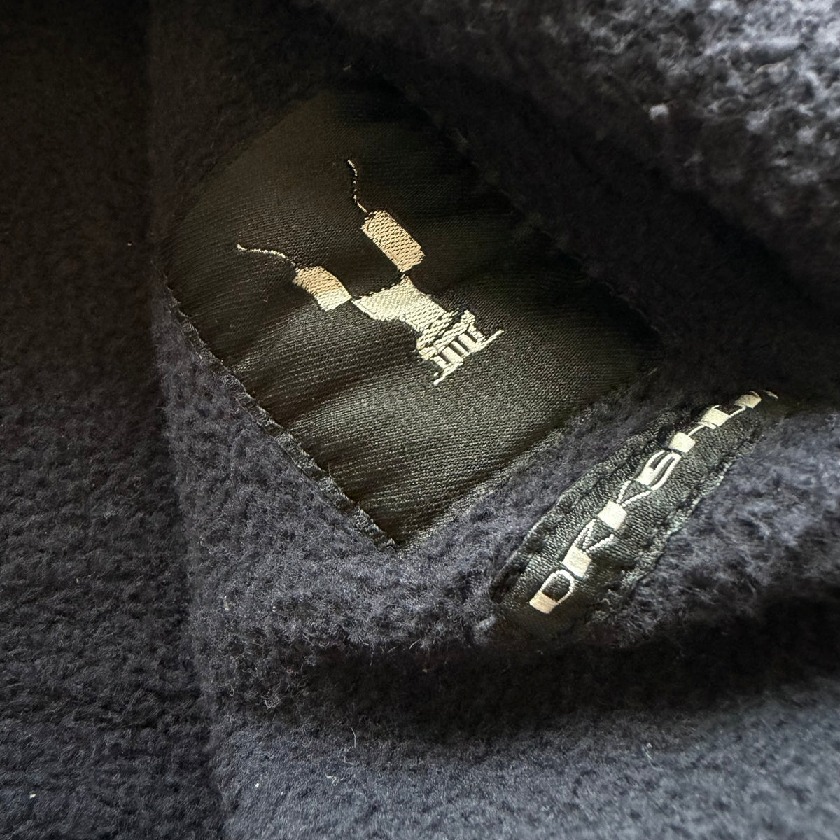 L Rick Owens DRKSHDW Gimp Jacket Navy