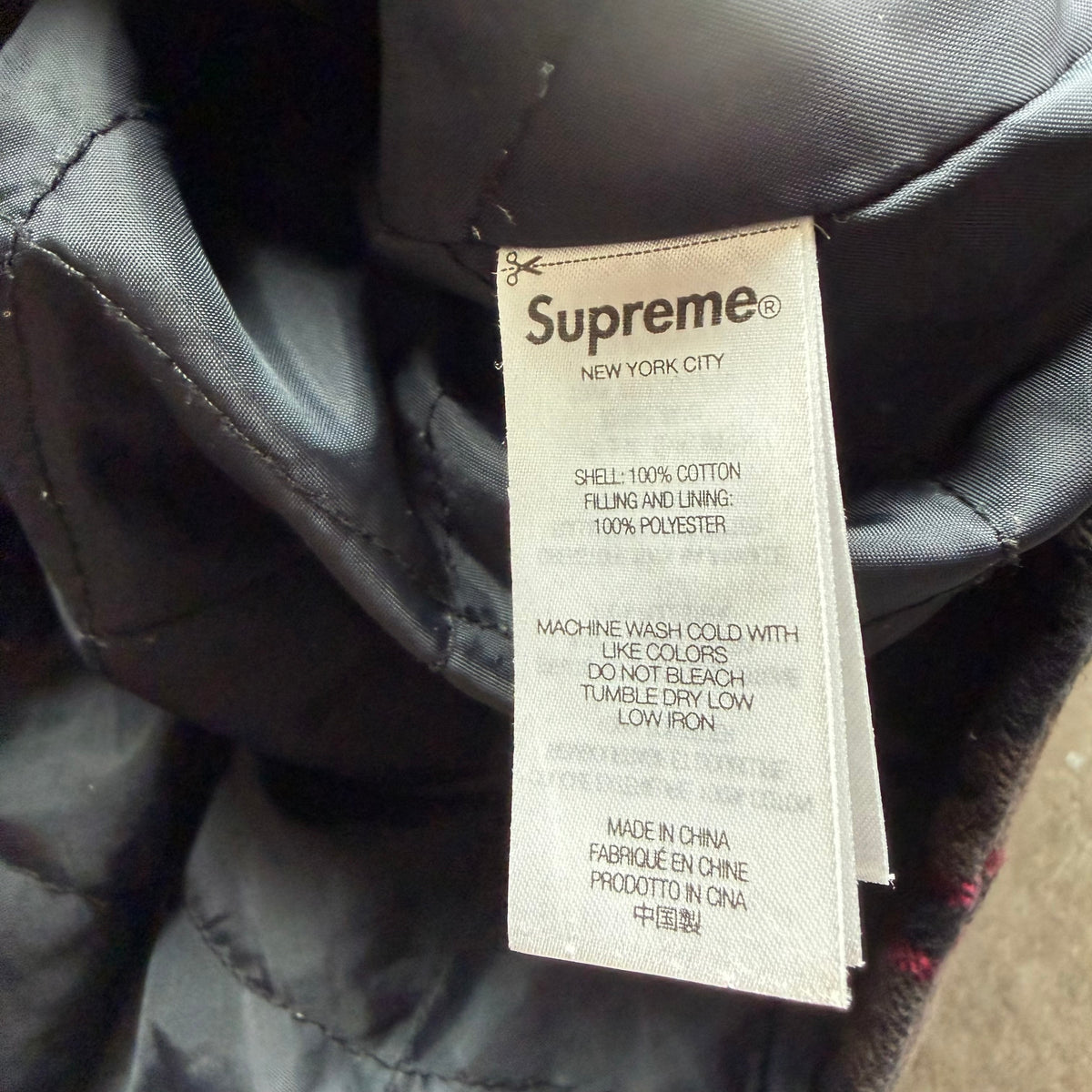 L Supreme Quilted Flannel
