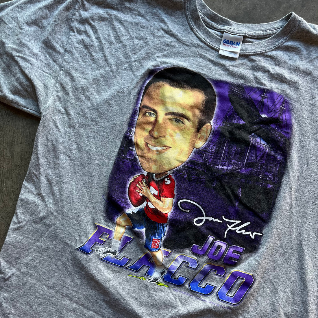 XL 2010 Joe Flacco Ravens Tee