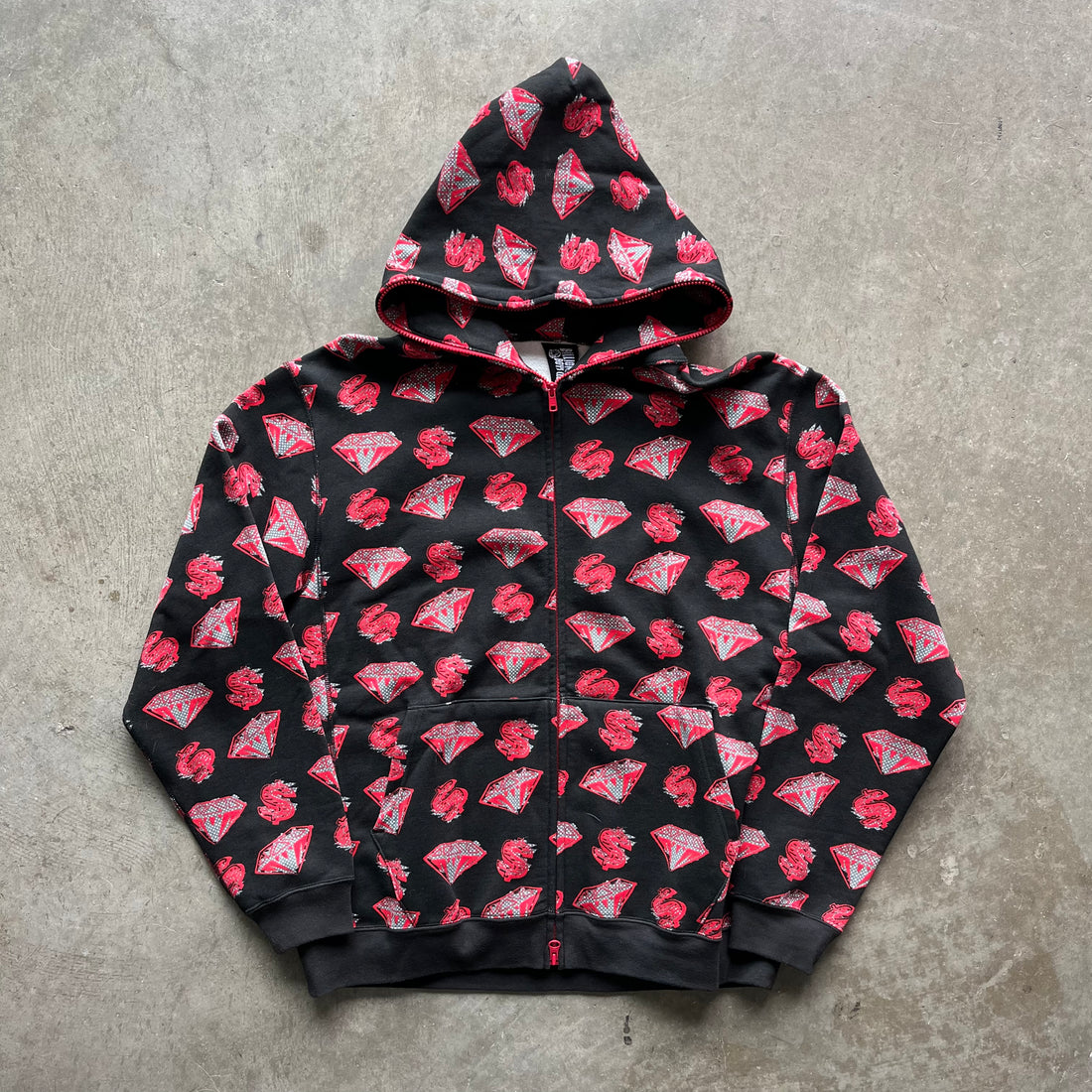L Money and Diamonds BBC Hoodie