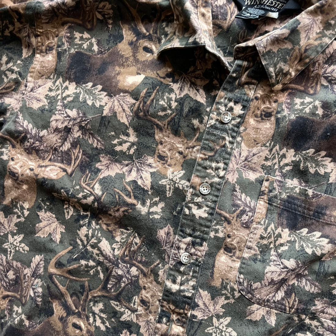 L 00s Deer Camo Jacket