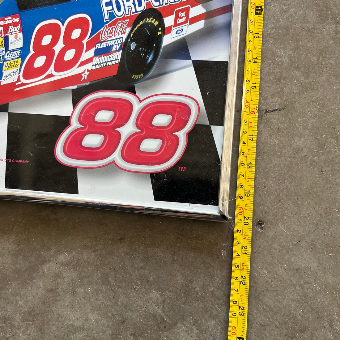2000 Dale Jarrett NASCAR Poster