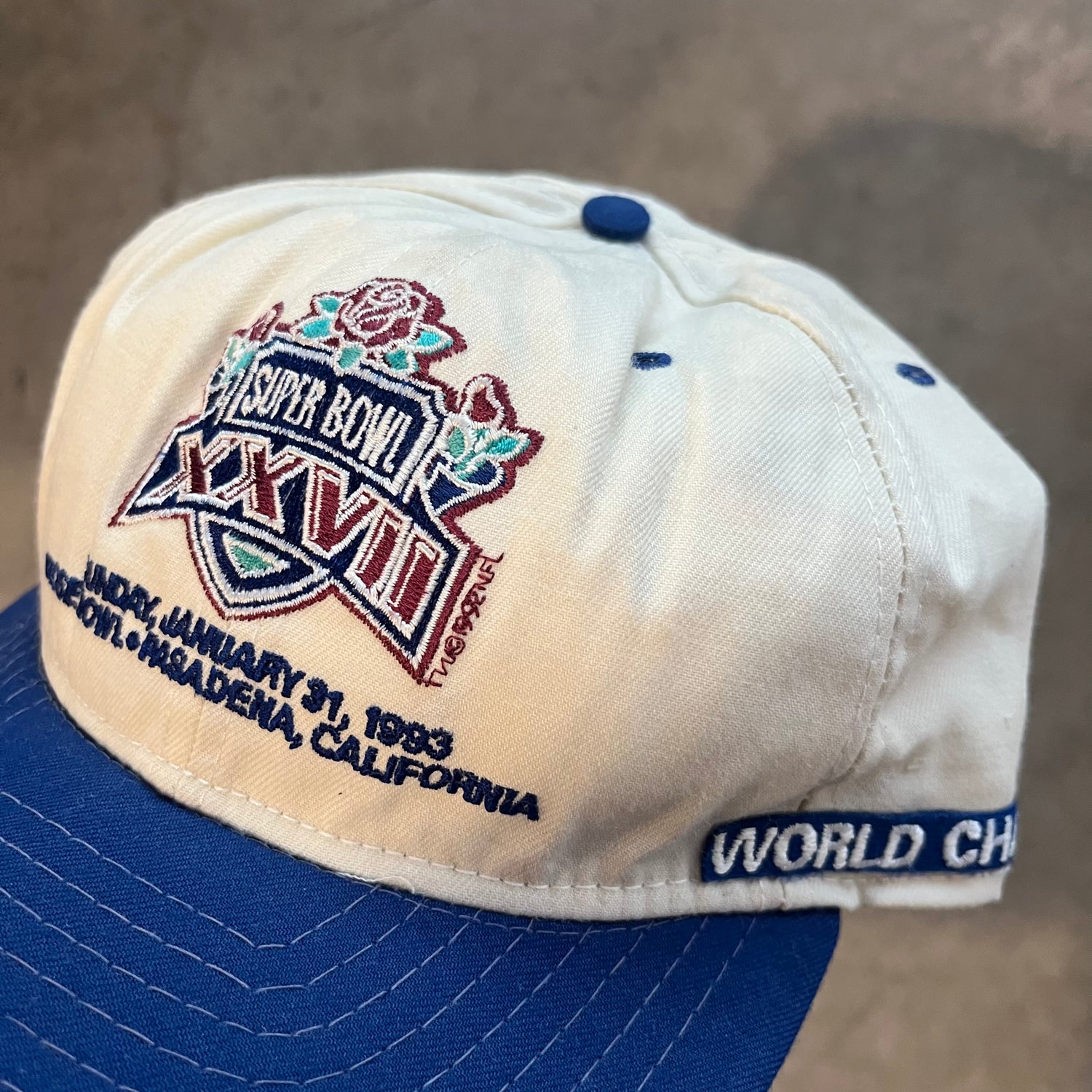 93 Cowboys Super Bowl Snapback