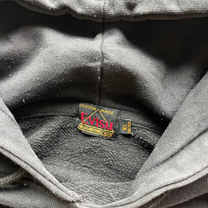 XL Embroidered Tiger Evisu Hoodie