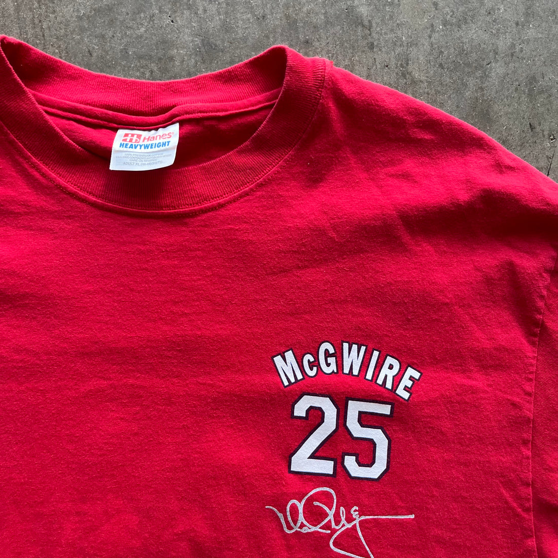 XL 00s Mark McGwire Tee