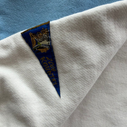 XL Kapital Bone Crewneck White Blue