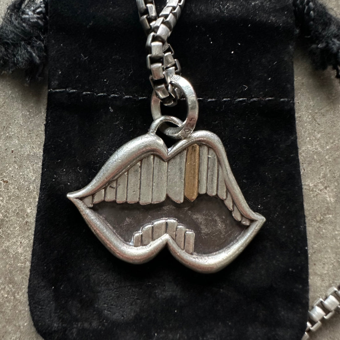 Chrome Hearts Matty Boy Lip Pendant
