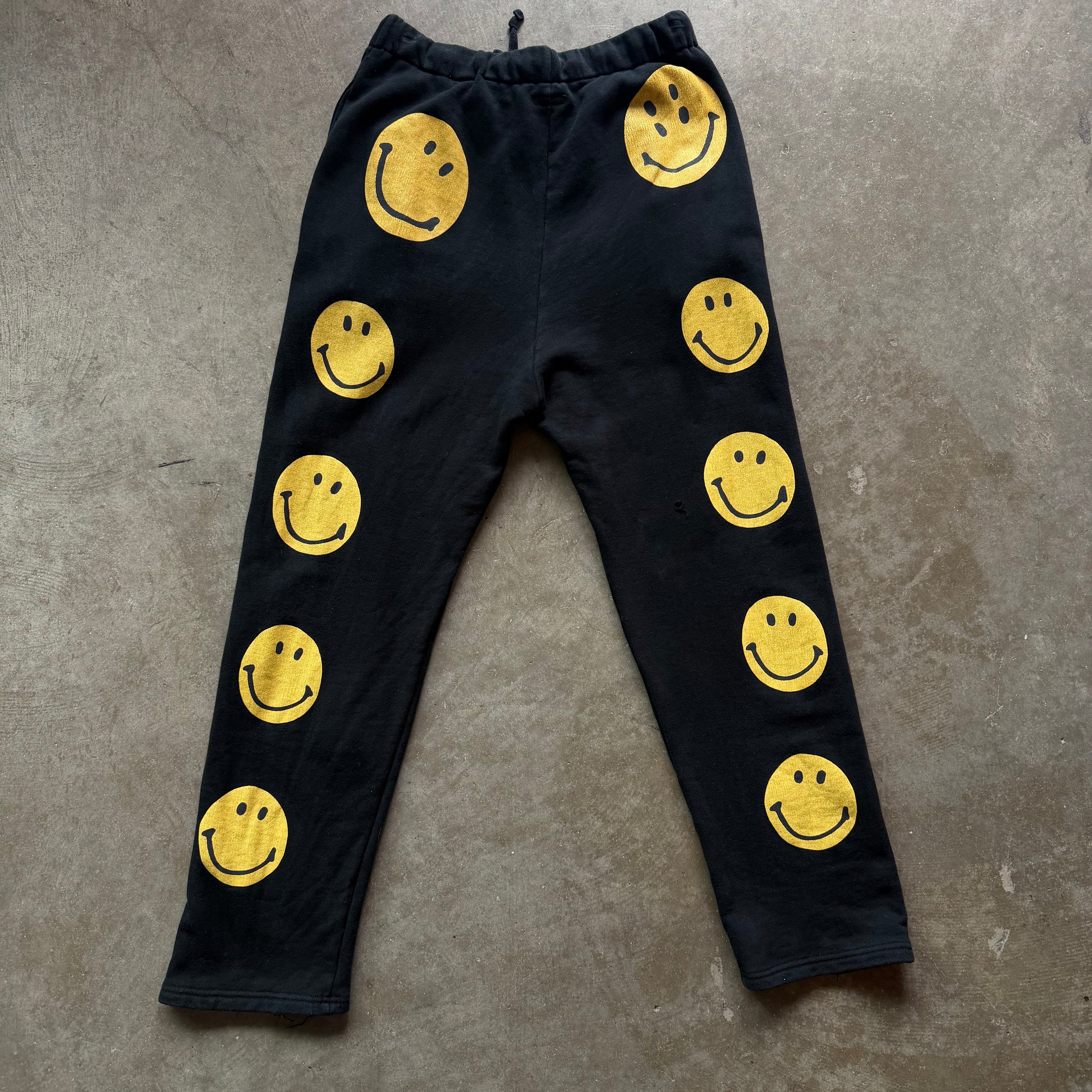 L Kapital Smiley Face Sweatpants
