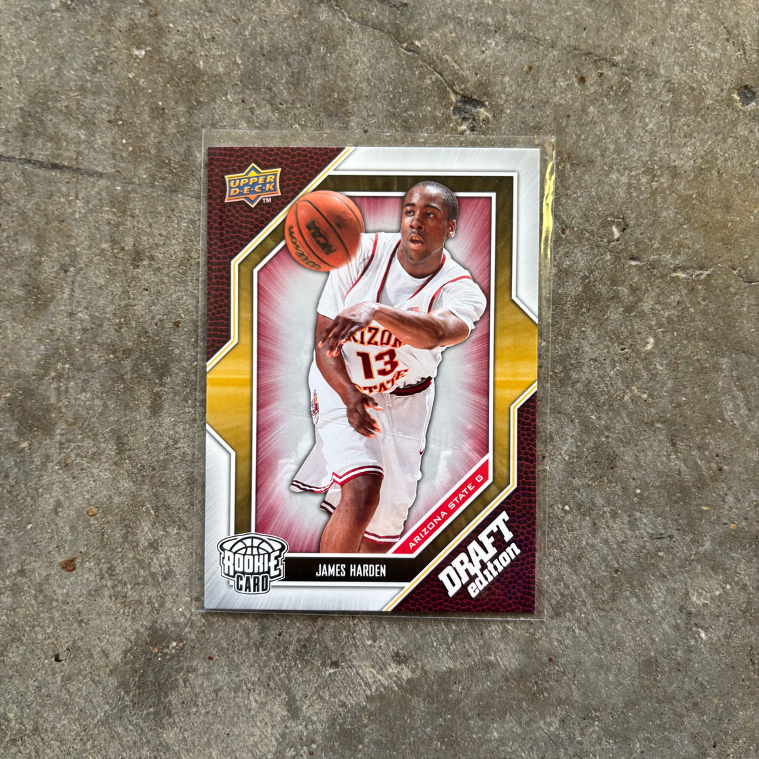 James Harden 2009 Upper Deck Draft Edition Rookie