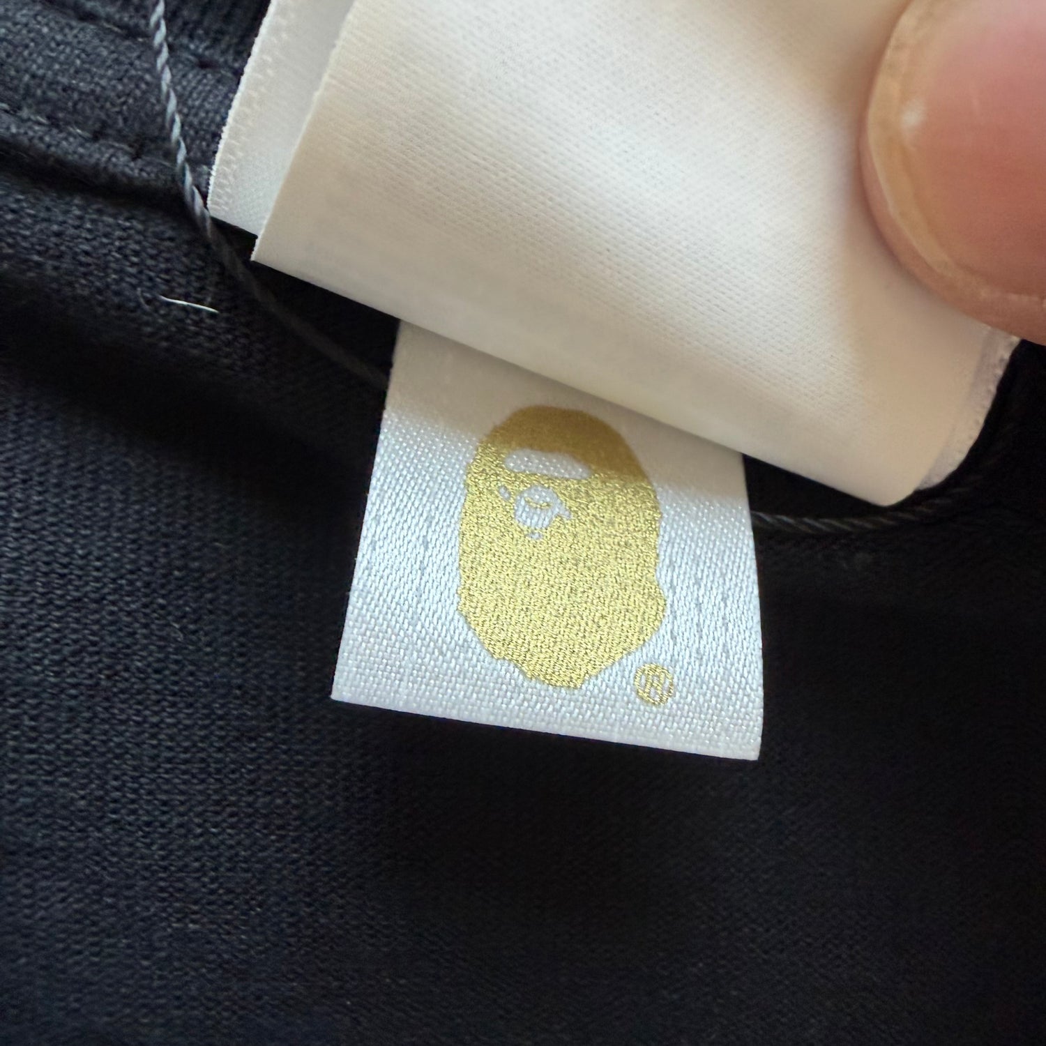 XXL Bape Black Ape Logo Tee