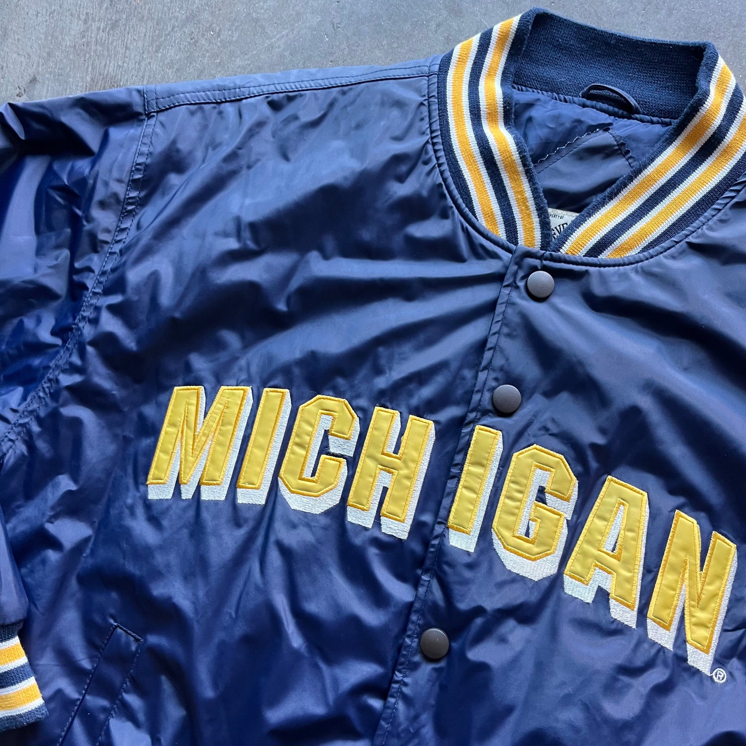 L 00s Michigan Bomber Jacket