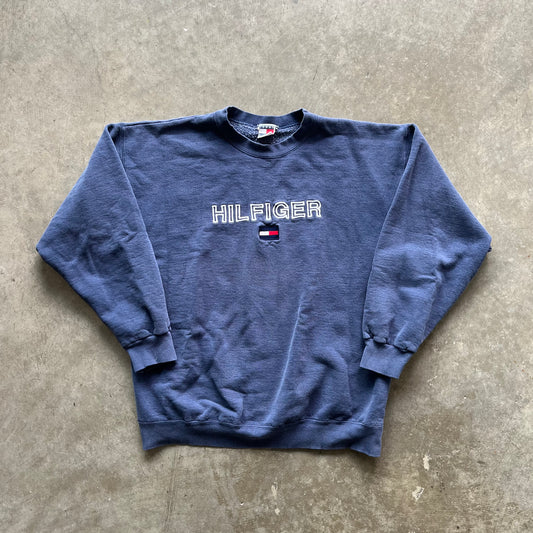 L 90s Tommy Hilfiger Crewneck