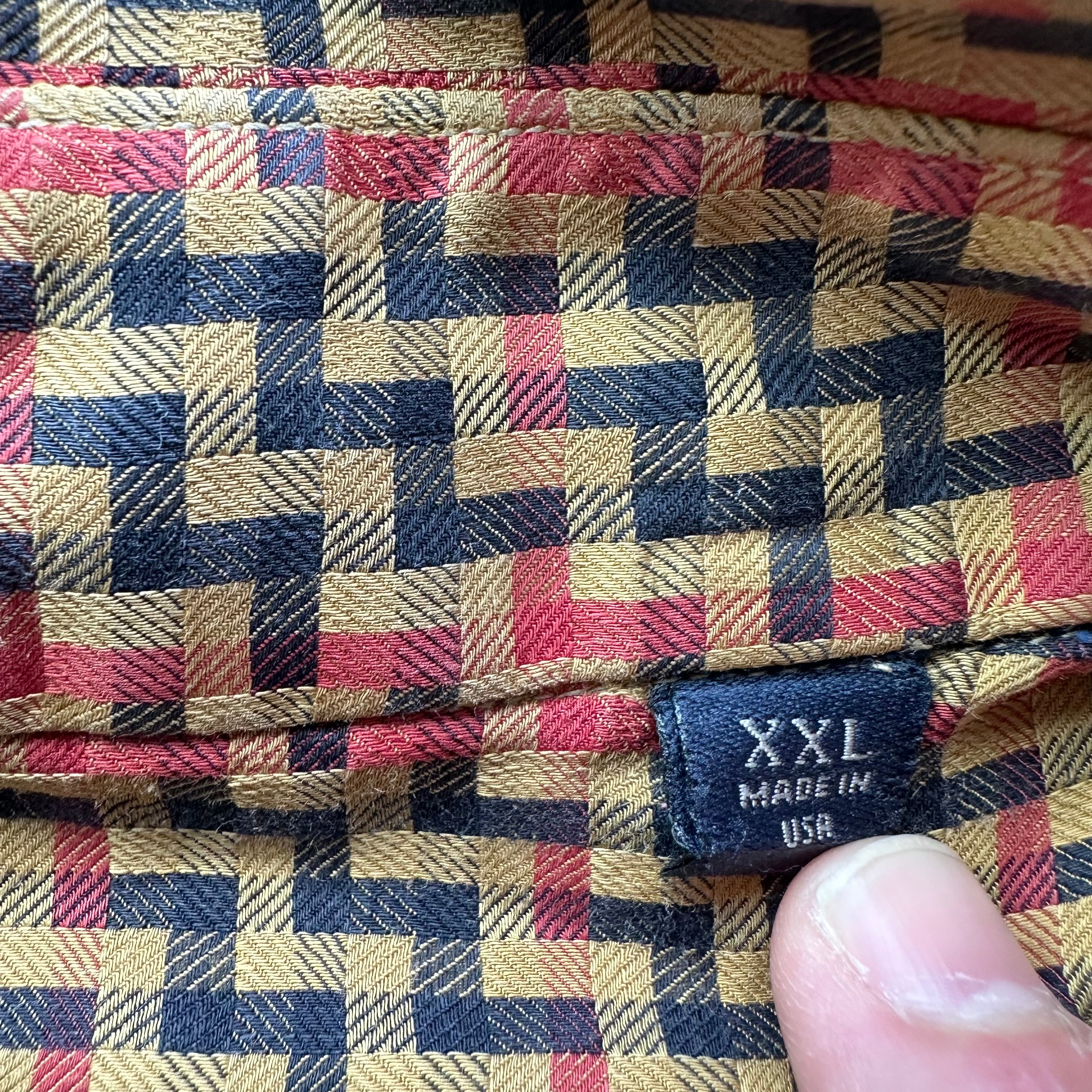 XXL Burberry Button Up