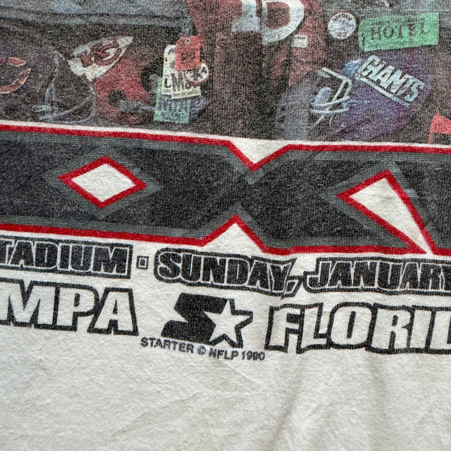 XL 90 Dallas Cowboys Super Bowl Tee