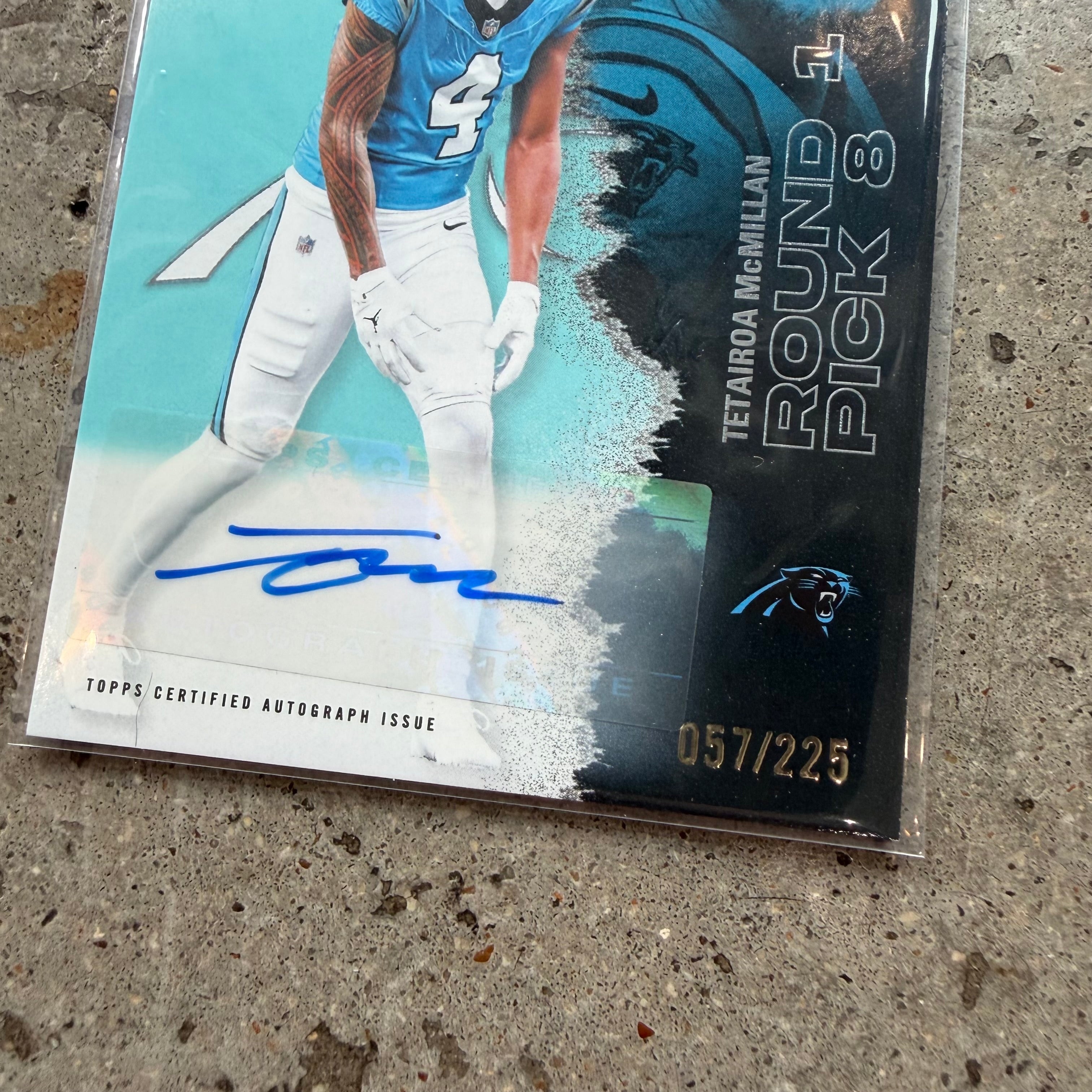 2025 Topps Signature Tetairoa McMillan Autograph /275