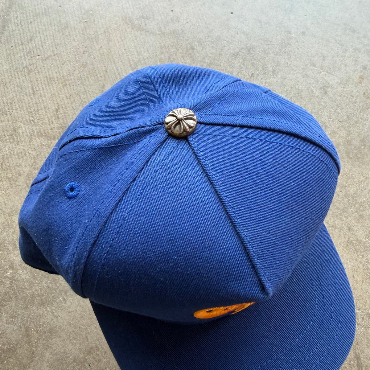 Chrome Hearts Blue Orange Baseball Hat