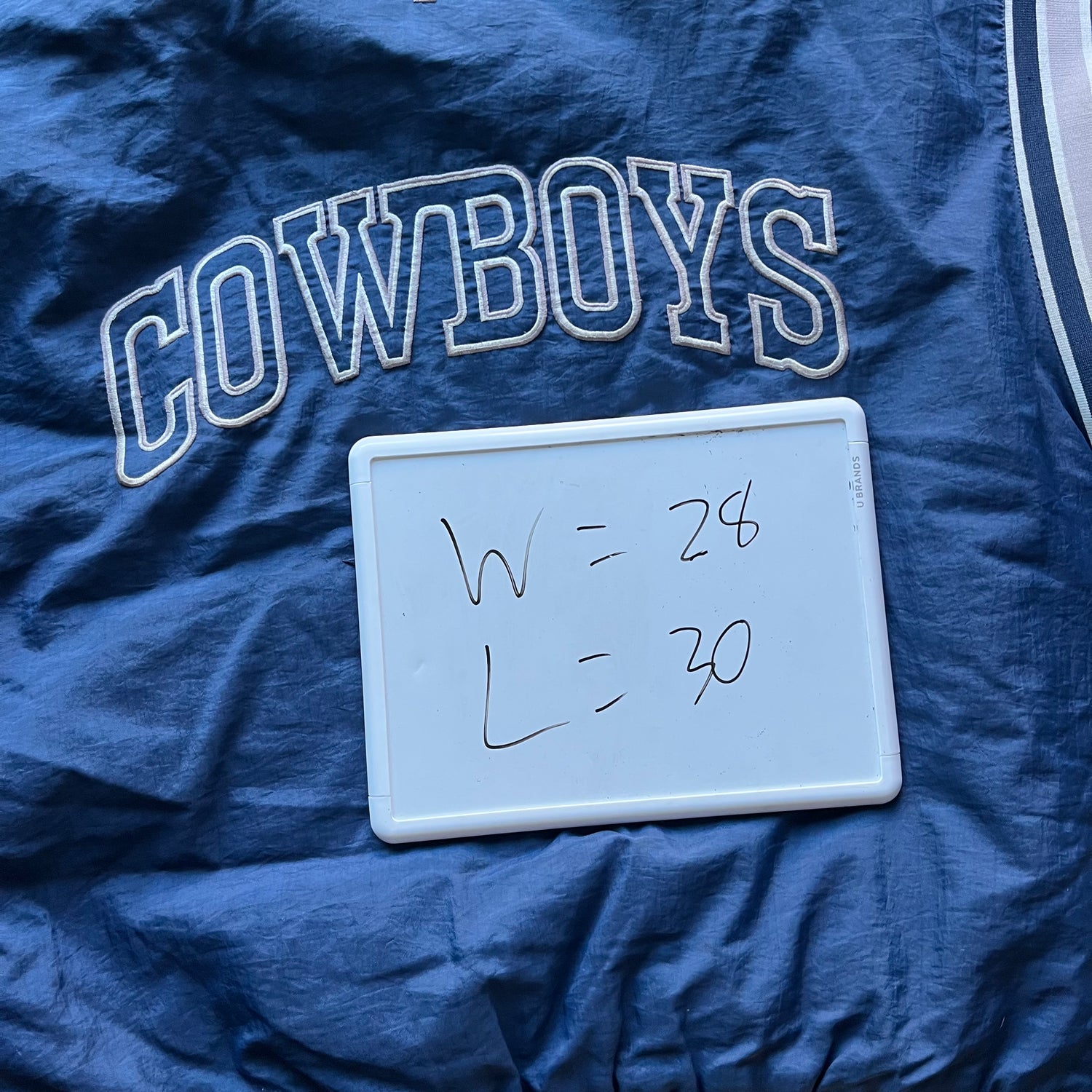 XL 90s Pro Player Cowboys Jacket