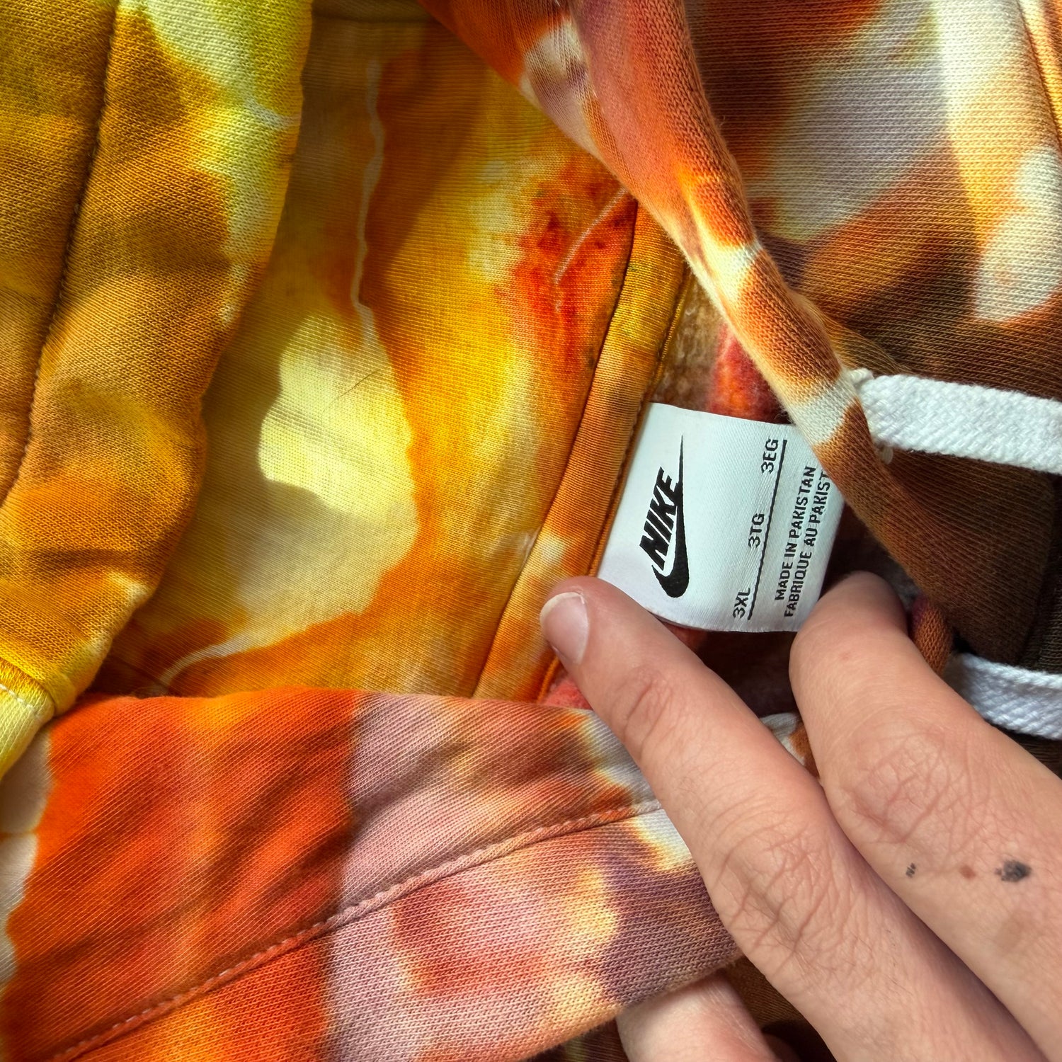XXXL Tye Dye Nike Hoodie