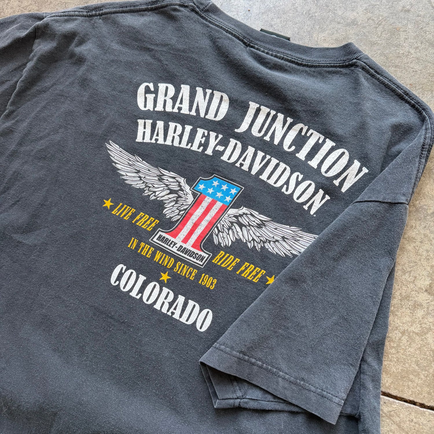 XL 00s Colorado Harley Tee