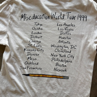 L 99 Lauryn Hill Miseducation Tour Tee