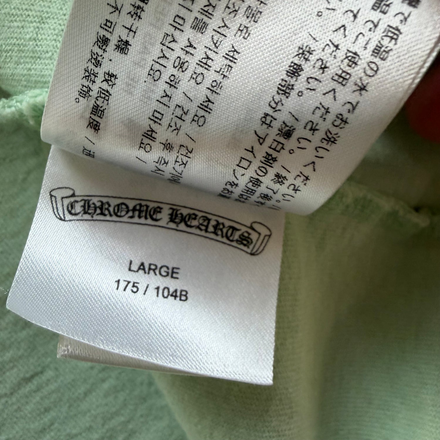 L Chrome Hearts Matty Boy Lust L/S Seagram Green