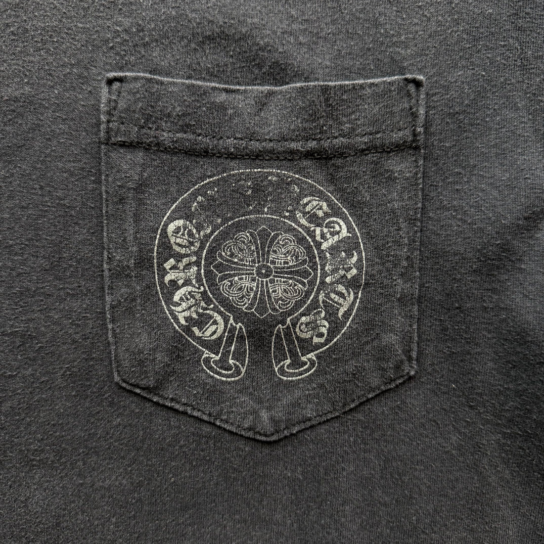 L Vintage Chrome Hearts Cemetery Tee