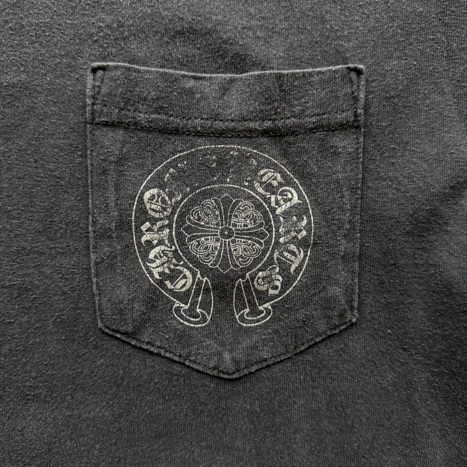 L Vintage Chrome Hearts Cemetery Tee
