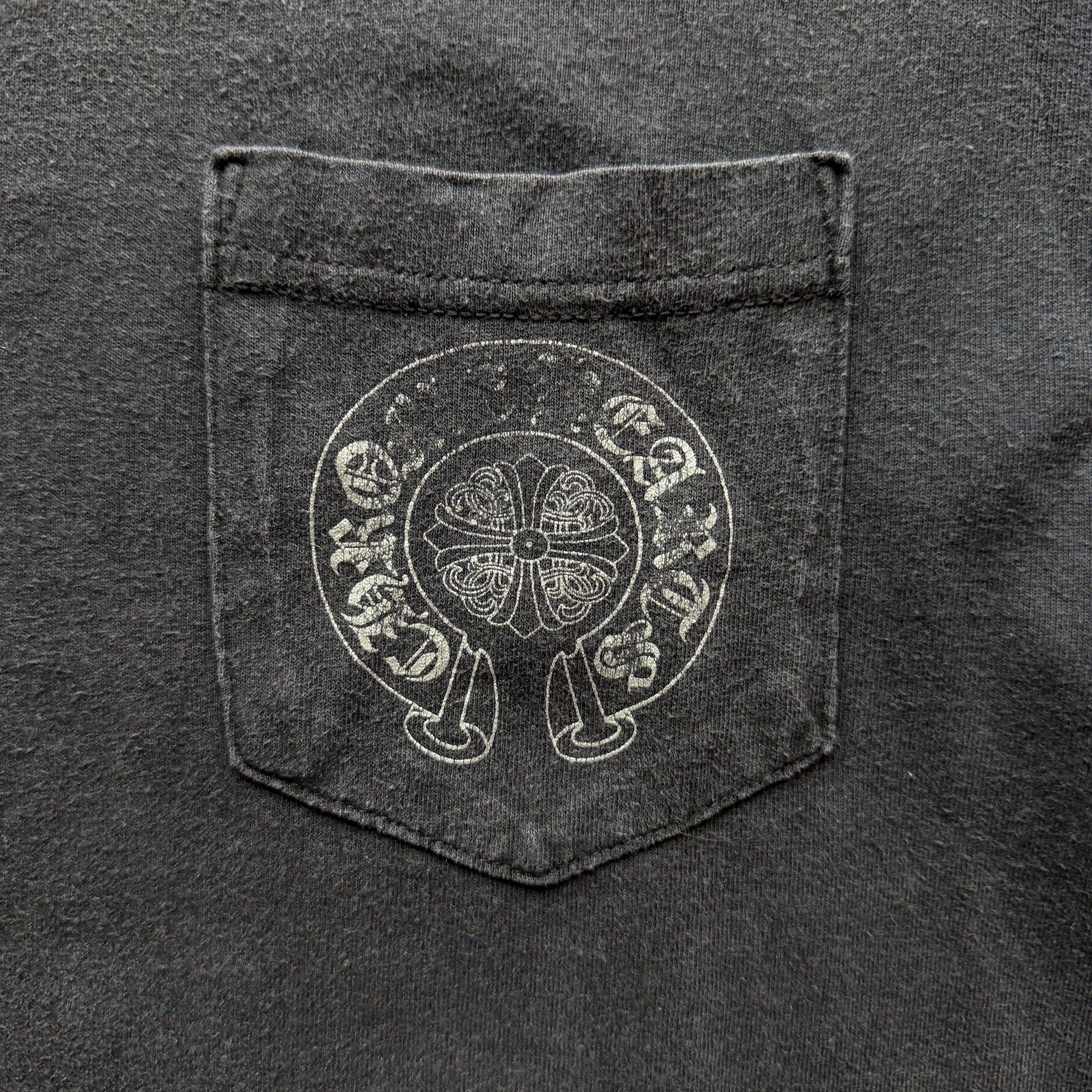 L Vintage Chrome Hearts Cemetery Tee
