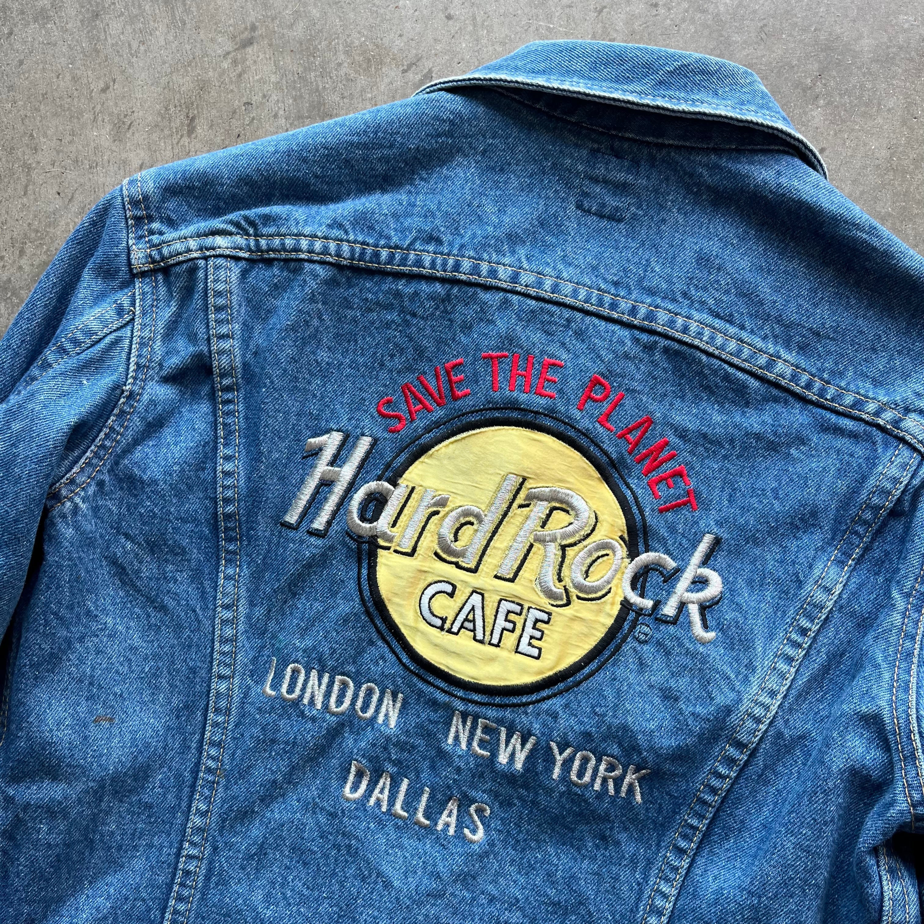 M 90s Hard Rock Denim Jacket