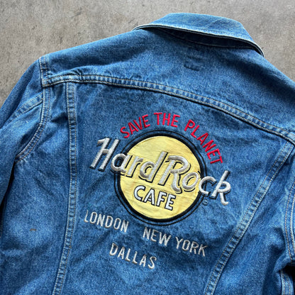 M 90s Hard Rock Denim Jacket