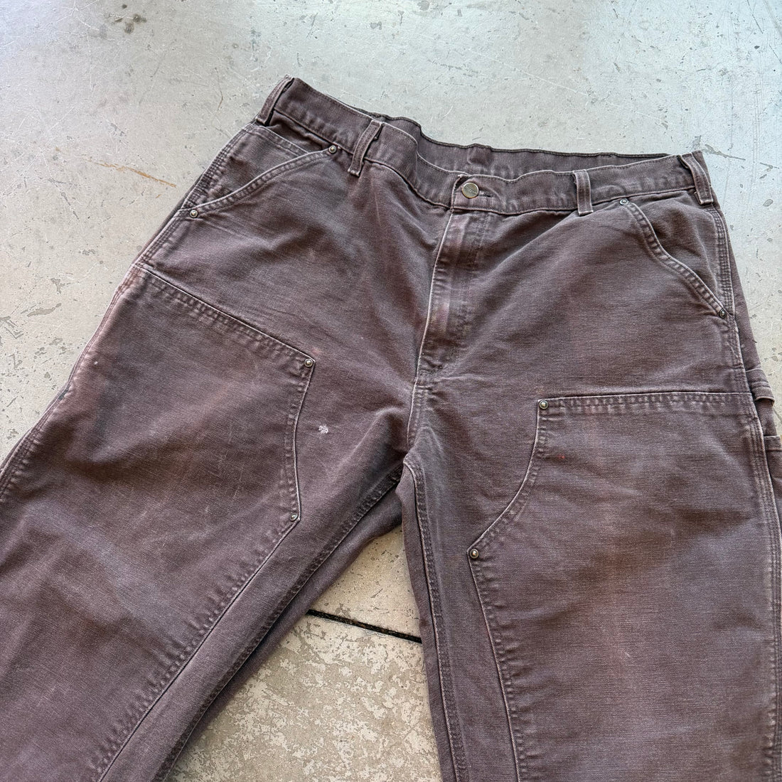 38x32 Faded Carhartt Double Knees