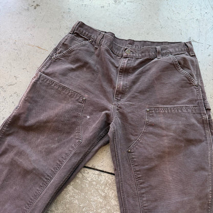 38x32 Faded Carhartt Double Knees