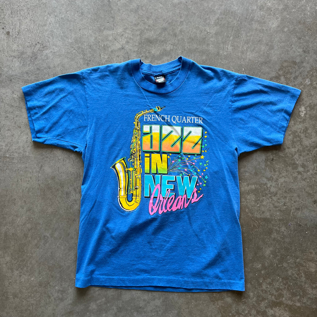 L 90s NOLA Jazz Tee