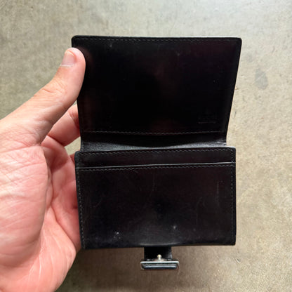 Vintage Gucci Canvas Bifold Wallet